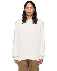 Vince - Off-white Raglan Sweater - Lyst