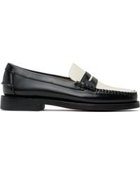 Sebago - ブラック＆ホワイト Classic Dan ローファー - Lyst
