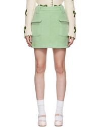 Shrimps - Minijupe rose verte - Lyst