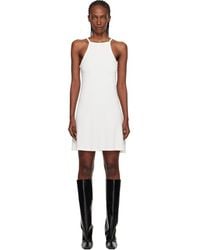 Courreges - Off- Spongy Heritage Minidress - Lyst