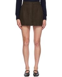 Ami Paris - Panels Miniskirt - Lyst