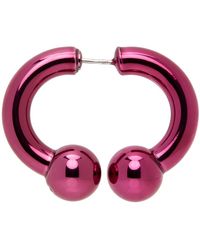 MM6 by Maison Martin Margiela - Pink Boule Single Earring - Lyst