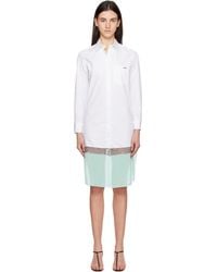 Coperni - Multi Layer Shirt Midi Dress - Lyst