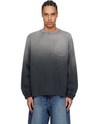 rice nine ten - Faded Roomy Sleeve Ls T-Shirt - Lyst