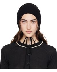 Simone Rocha - Cashmere Bonnet - Lyst
