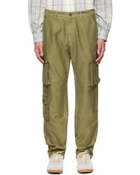 John Elliott - Khaki Cotton Cargo Pants - Lyst