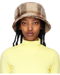 Anine Bing Ab Cabana Bucket Hat in Natural Lyst