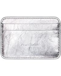 Acne Studios - シルバー エンボスロゴ カードケース - Lyst