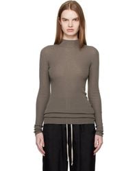 Rick Owens - Temple Ls Turtle Sweater - Lyst