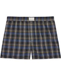 ERL - Plaid Boxer Shorts - Lyst