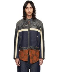 ANDERSSON BELL - 24 Racing Leather Jacket - Lyst