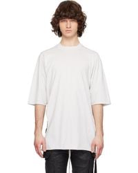 Rick Owens - Off- Temple Subhuman Jumbo S/S T-Shirt - Lyst