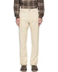 Ralph Lauren - Ralph Lauren Label Off- Corduroy Trousers - Lyst