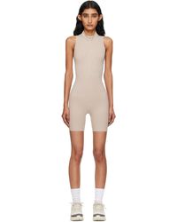 On Shoes - Taupe Studio Bodysuit - Lyst