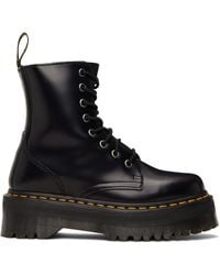 Dr. Martens - Jadon Smooth Leather Platform Boots - Lyst