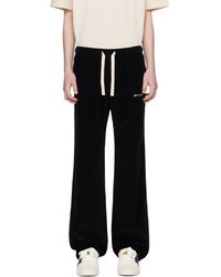 Palm Angels - Black Embroidered Sweatpants - Lyst