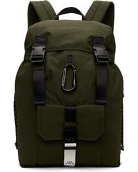 A.P.C. - Khaki Trek Backpack - Lyst