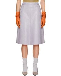 Nicklas Skovgaard - Clothilde Midi Skirt - Lyst