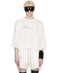 Rick Owens - Off-white Champion Edition Tommy T-shirt - Lyst