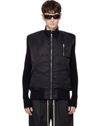 Rick Owens - Temple Sl Tankers Bomber Vest - Lyst