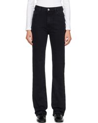 Rohe - Lino High Rise Straight Jeans - Lyst