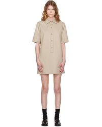 A.P.C. - Robe Courte Poly - Lyst