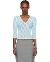 Fruity Booty - Lace Moss Wrap T-Shirt - Lyst