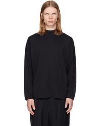 Jil Sander - Cotton Mock-Neck T-Shirt - Lyst