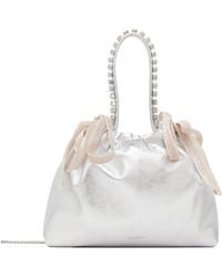 Jimmy Choo - Drawstring Mini Top Handle Bag - Lyst