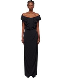 Vivienne Westwood - ブラック Long Ginnie Amber マキシドレス - Lyst