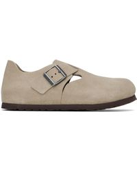 Birkenstock - トープ London ナロー ローファー - Lyst