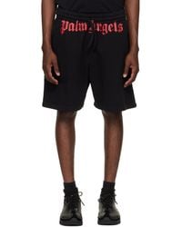 Palm Angels - Waist Logo Shorts - Lyst