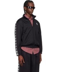 Vetements ' X Reebok' Reworked Track Jacket in Black for Men | Lyst