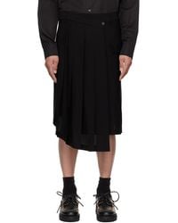 Feng Chen Wang - Pleated Skirt - Lyst