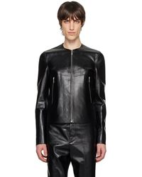 SAPIO - Nº 6 Leather Jacket - Lyst