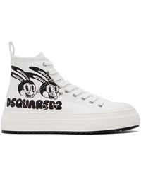 DSquared² - Dsqua2 baskets berlin blanches - Lyst