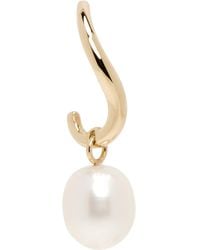 C.Chesnais - Wave Pearl Single Earring - Lyst