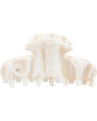 Sophie Buhai - オフホワイト Small Fan Shell バンスクリップ - Lyst