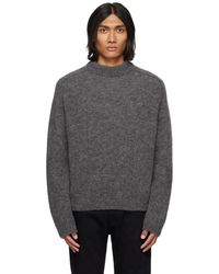 A.P.C. - Pull tyler gris - Lyst