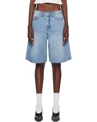DUNST - Bermuda Denim Shorts - Lyst
