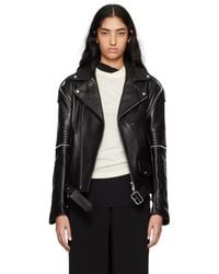 Helmut Lang - Astro Biker Leather Jacket - Lyst