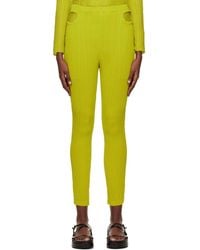 Issey Miyake - Hatching Trousers - Lyst