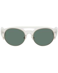 Dries Van Noten - White Linda Farrow Edition 152 C5 Sunglasses - Lyst