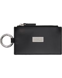 MM6 by Maison Margiela - Numeric Leather Key Ring Wallet - Lyst