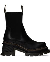 Dr. Martens - Corran Leather Heeled Chelsea Boots - Lyst
