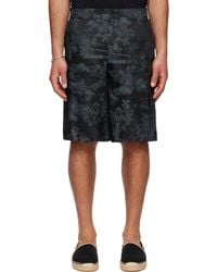 Off-White c/o Virgil Abloh - Jacquard Fresco Bowling Shorts - Lyst