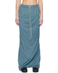 Rick Owens - Hollywood Pull On Pillar Maxi Skirt - Lyst