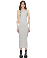 JW Anderson - Anchor Logo Twisted Strap Midi Dress - Lyst