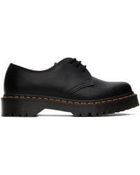 Dr. Martens - Chaussures oxford 1461 bex noires - Lyst