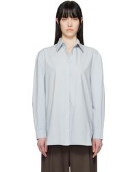 Amomento - ブルー オーバーサイズ シャツ - Lyst